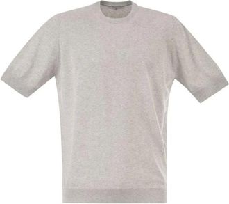 Pantaloni Torino Maglioncino Girocollo Manica Corta - - Knitwear - Uomo - Grigio - XL