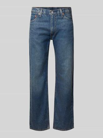 Levi's Relaxed Fit Jeans mit Logo-Patch Modell 555 in Jeansblau, Gr&ouml;&szlig;e 28/30