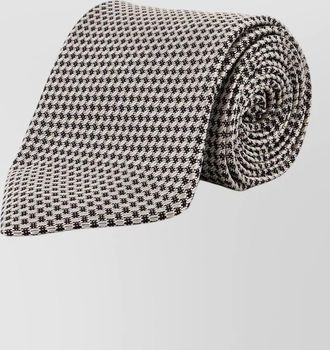 Tom Ford silk micro-pattern tie