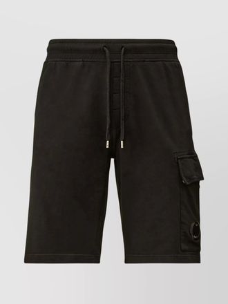 C.P. Company cotton straight cargo shorts