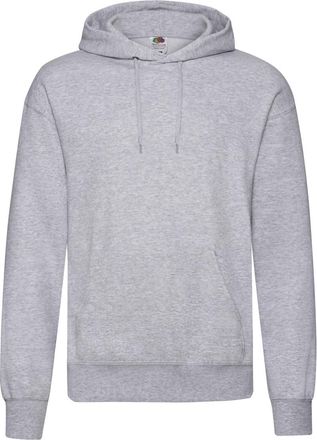 Fruit Of The Loom Fruit of the Loom Heren Classic Heather Hoodie (Heide Grijs)