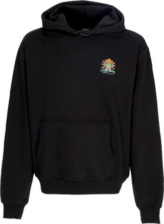 Dolly Noire Zwarte Garuda Hoodie Sweatshirt - Heren - Hoodies - Zwart - S - Katoen - Hoodies & sweatvesten