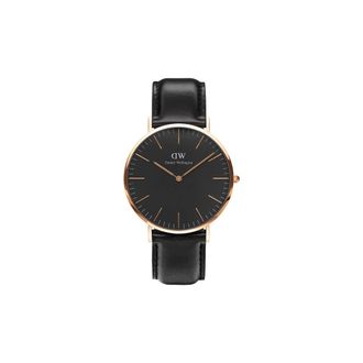 Daniel Wellington Watches, unisex, Black, Size: ONE SIZE Classic Sheffield