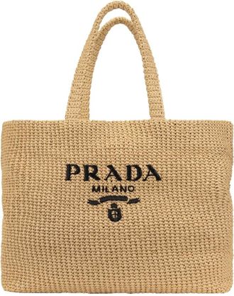Prada Mujer, Bolsos, Beige, Talla: ONE Size
