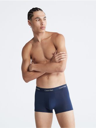 Calvin Klein Mens Ultra-Soft Modern Trunk - Navy - XL