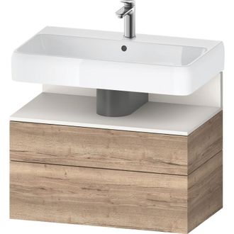 Duravit Duravit Qatego Mueble Bajo Lavabo, 1 Extra&iacute;ble Y 1 Caj&oacute;n