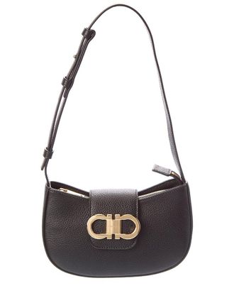 Ferragamo Gabry Leather Shoulder Bag