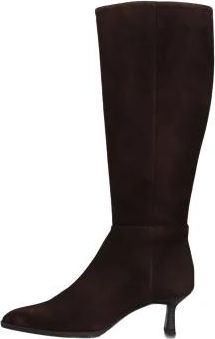 Unisa Elegante Lebras Laarzen voor Stijlvolle Vrouwen - Dames - Laarzen met Hak - Bruin - 38 EU - Wol - Schoenen
