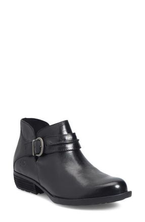 B&oslash;rn Katie Zip Bootie in Black F/g at Nordstrom, Size 8.5