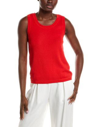 Anne Klein Scoop Neck Tank