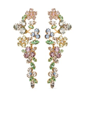 Jennifer Behr Daylin oorbellen - Groen