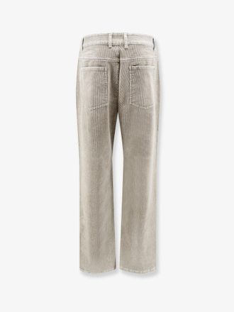 Represent Mens Trousers Velvet Grey Cotton