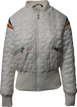 Perfect Moment Quilted Jacket in White Polyester