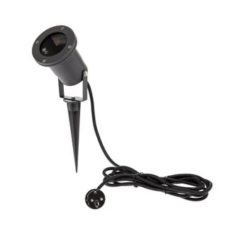 Lindby L&aacute;mpara Para Exterior tessa En Negro De Metal - Lindby