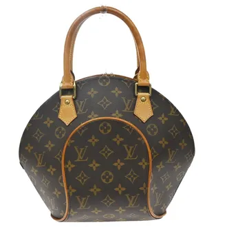 Louis Vuitton Ellipse Bag Monogram Canvas Brown Canvas Handbag (Pre-Owned)
