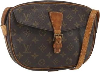 Louis Vuitton Pre-owned Cross Body Bags, female, Brown, Size: ONE SIZE Pre-owned Canvas Cross Body Bag