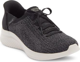 Skechers x Martha Stewart Ultra Flex 3.0 Sneaker in Black at Nordstrom Rack, Size 6.5