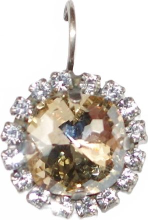 Mariana Womens Kalahari Earrings In Clear / Amber