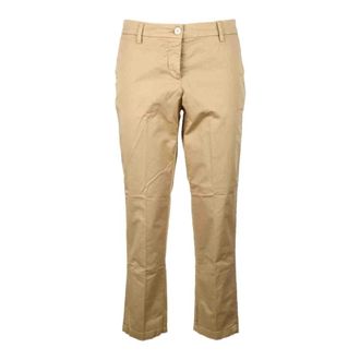 White Sand WIT Zand pantalone - Dames - Chinos - Beige - 2XS - Katoen - Broeken