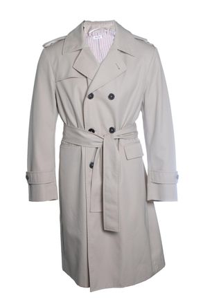 Thom Browne beige trenchcoat