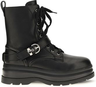 Pinko Combat Boot - Black