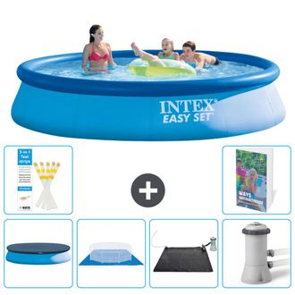 Intex Piscina Easy Set Redonda - 396x84 Cm - 7-piezas S40