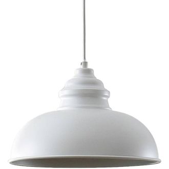 Lindby L&aacute;mpara Colgante cliona En Blanco De Metal - Lindby