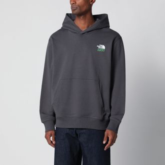 The North Face 1966 Motion Relaxed graphic cotton hoodie in grey