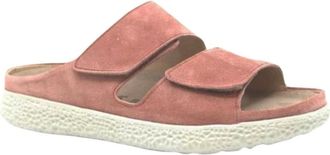 Hartjes Schoenen, Dames, Roze, 37 EU, Su&egrave;de, Groove Slipper