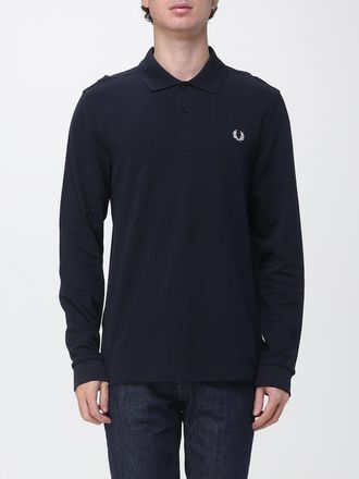 Fred Perry Polo Shirt Men color Navy