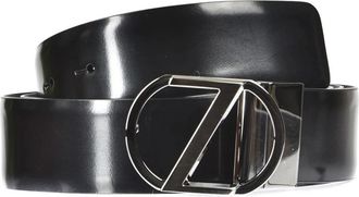 Ermenegildo Zegna Riem - Heren - Riemen - Zwart - 110 CM - Leer - Accessoires