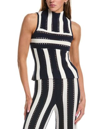 Rowing Blazers Knit Stripe Wool-Blend Tank