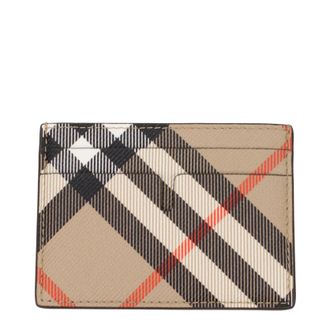 Burberry Dokumentenhalter Damen Stoff Beige/Sand