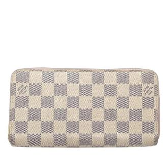 Louis Vuitton Pre-owned Wallets, female, White, Size: ONE SIZE Pre-owned Zippy Wallet