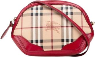 Burberry Pre-owned Cross Body Bags, female, Multicolor, Size: ONE SIZE Pre-owned Fabric Crossbody Bag
