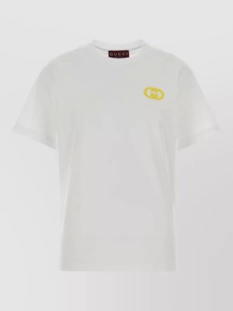 Gucci logo-print cotton regular-fit t-shirt