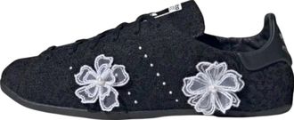 adidas (WMNS) adidas x atmos pink Stan Smith Lo Pro Core Black JR4475