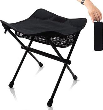 OEM 1 Pieza Militar) Taburete Plegable Camping, Taburete Ligero Plegable, Taburete Plegable Port&aacute;til Camping, Verde