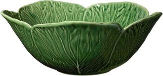 Certified International Le Jardin Cabbage 3-D Deep Bowl