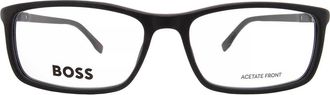 HUGO BOSS Demo Pilot Mens Eyeglasses BOSS 0680/IT 0KB7 55