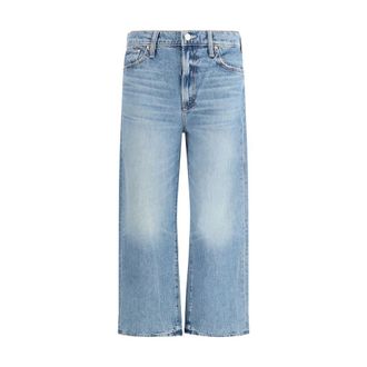 Mother Mother Cotton Straight-Leg Womens Jeans