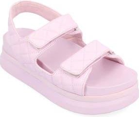 Journee Collection Debby Sandal in Lilac at Nordstrom Rack, Size 6.5