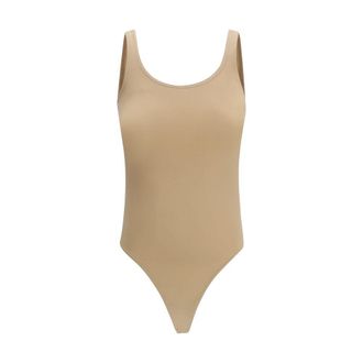 Wolford Beige Katoenen Bodysuit