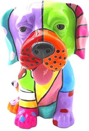 Interior Illusions Dollar Sign Pink Tongue Dog Statue in Multi-Color at Nordstrom Rack