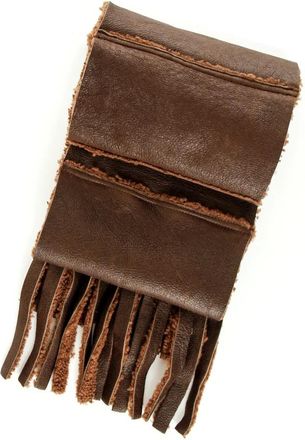 Our Legacy Shearling Sjaal - Heren - Wintersjaals - Bruin - ONE Size - Accessoires