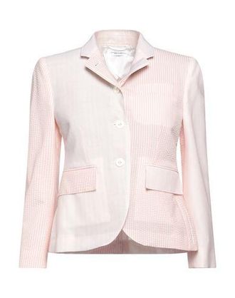 THOM BROWNE ピンク 長袖シャツ SIZE 3 Thom Browne Women's Classic Long Sleeve Round Collar Shirt