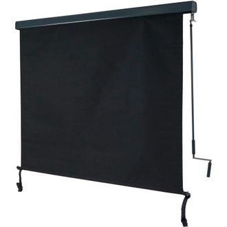 Hhg Tenda da sole verticale avvolgibile per finestra 621 180x250cm antracite