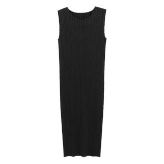 Issey Miyake Mujer, Vestidos, Negro, Talla: XL