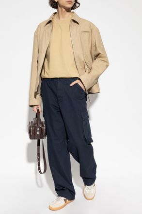 Burberry Cyrus Cargo Trousers, Mens, Navy Blue