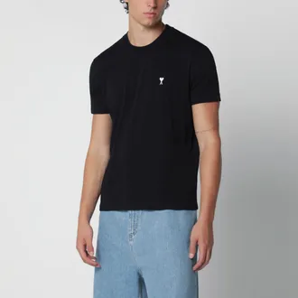 Ami T-shirt Ami De Coeur nera